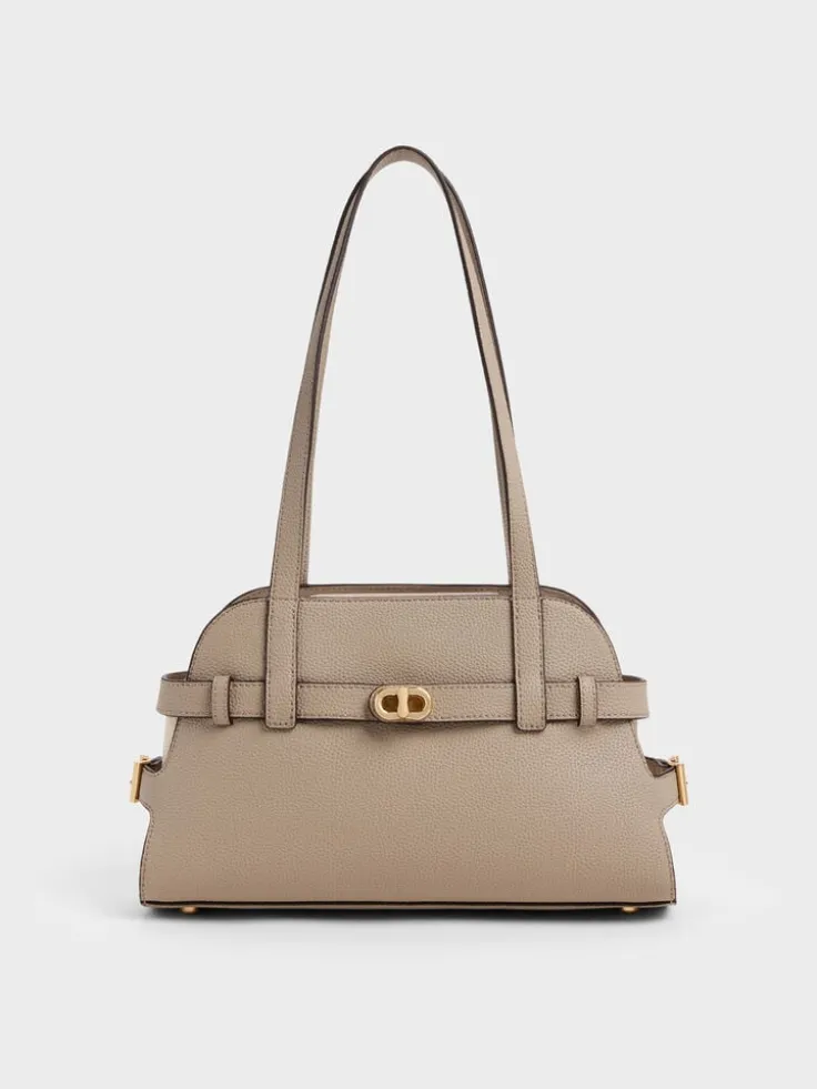 Aubrielle Belted Shoulder Bag