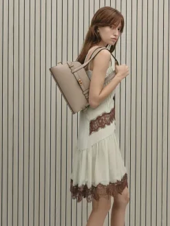 Aubrielle Belted Shoulder Bag