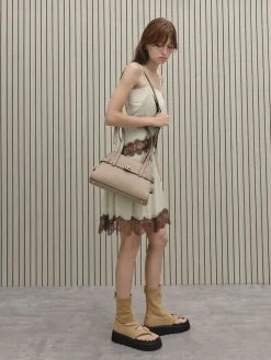 Aubrielle Belted Shoulder Bag