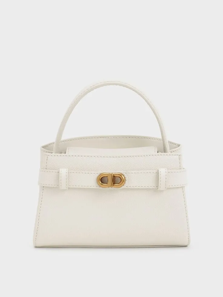 Aubrielle Belted Top Handle Bag