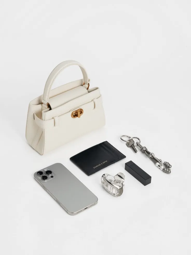 Aubrielle Belted Top Handle Bag