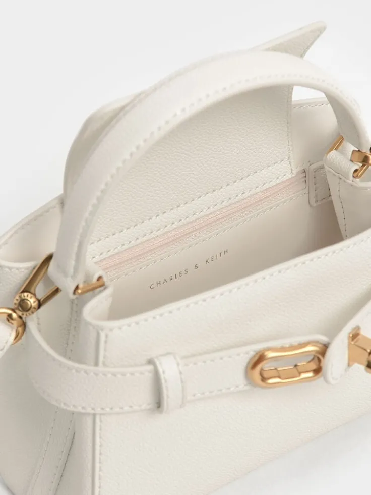 Aubrielle Belted Top Handle Bag