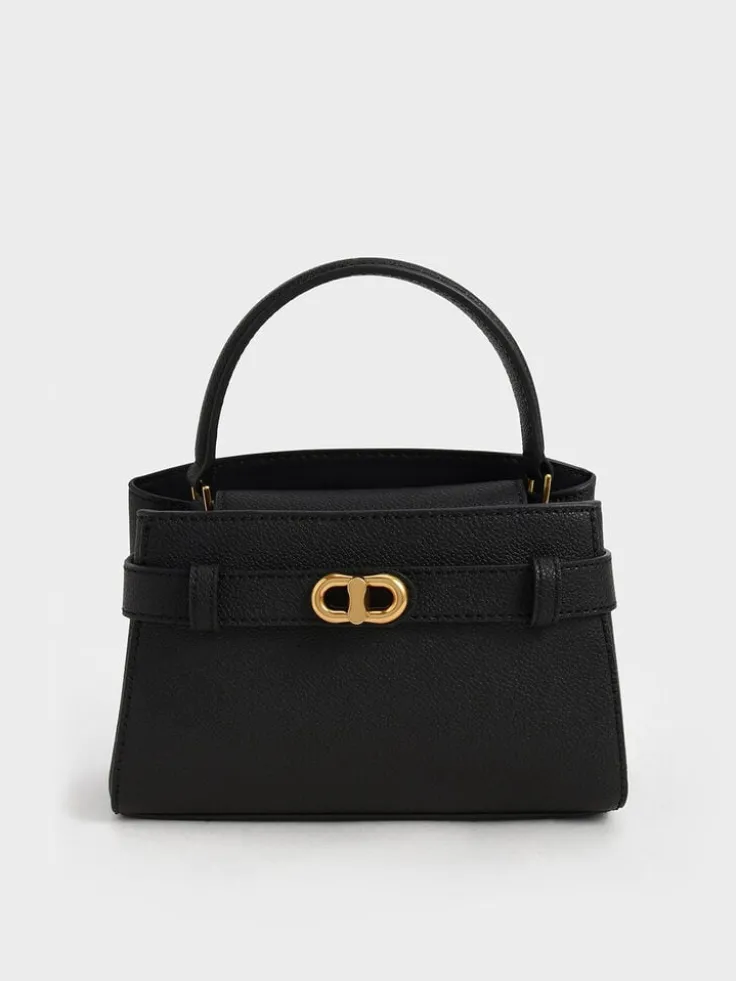 Aubrielle Belted Top Handle Bag