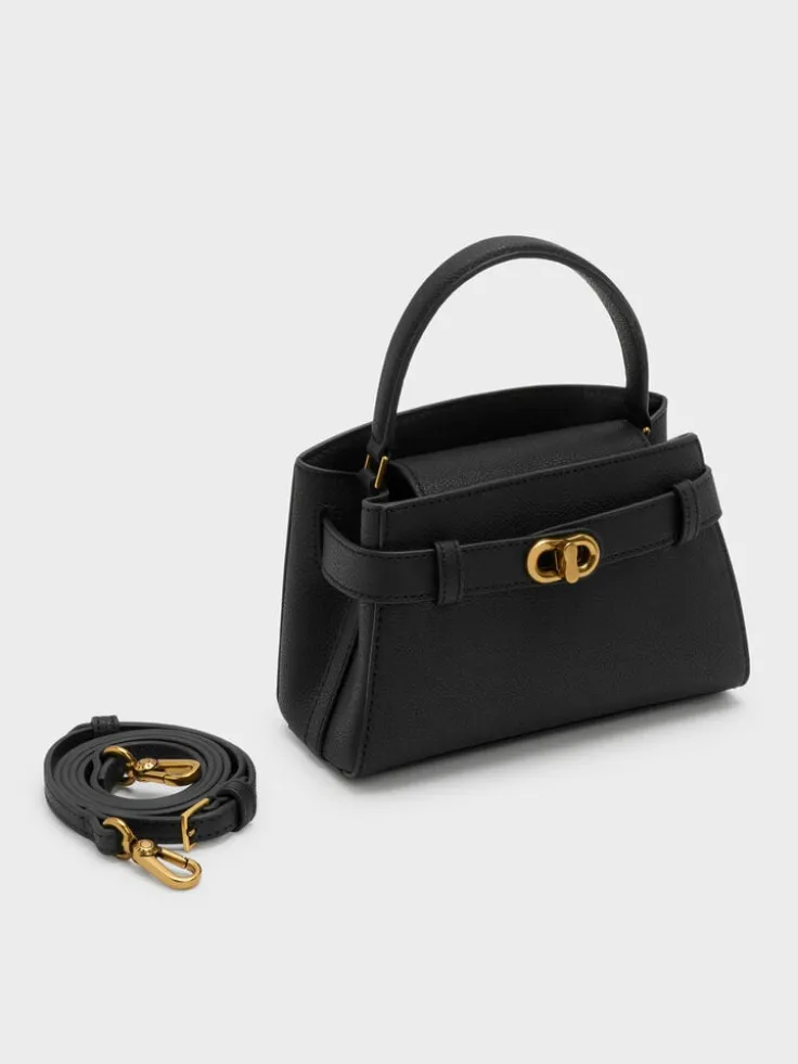 Aubrielle Belted Top Handle Bag