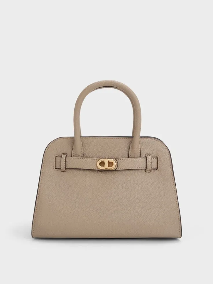 Aubrielle Belted Tote Bag