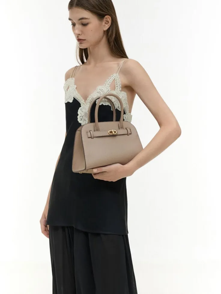 Aubrielle Belted Tote Bag