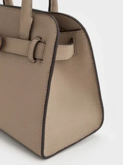 Aubrielle Belted Tote Bag