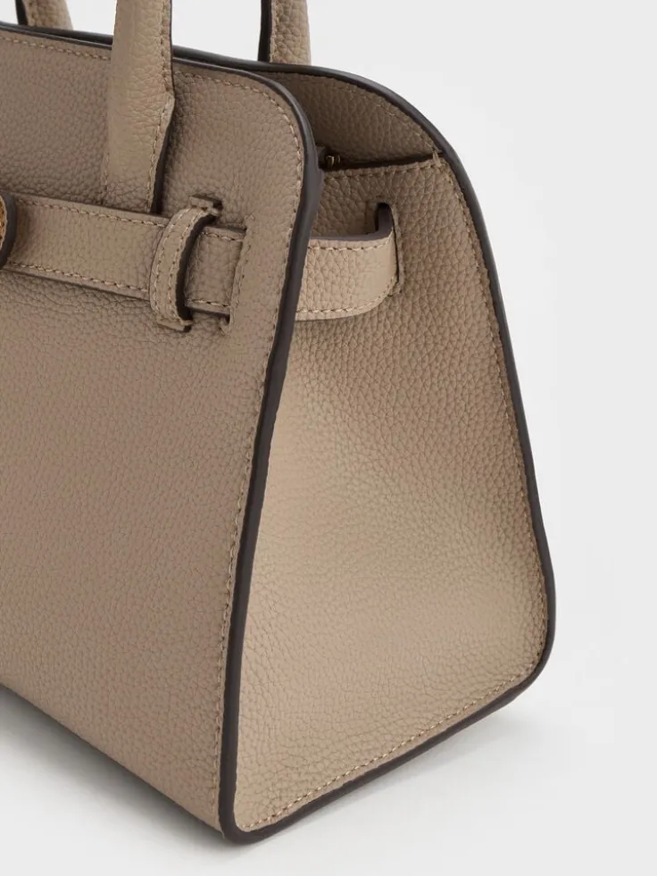 Aubrielle Belted Tote Bag