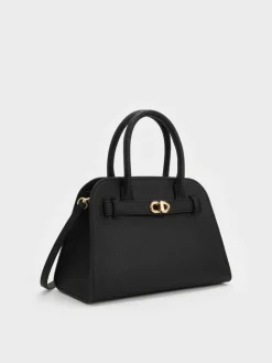 Aubrielle Belted Tote Bag