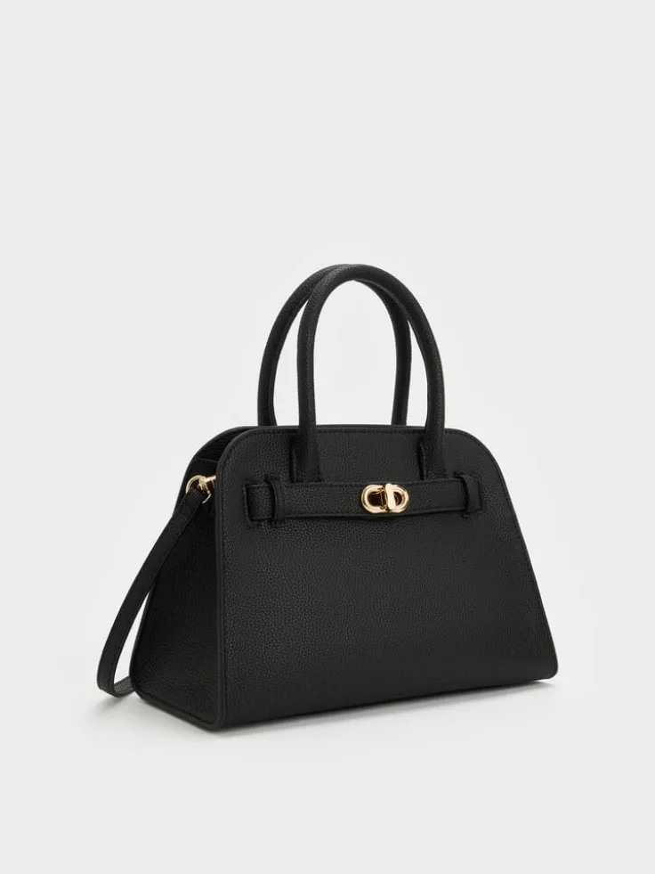 Aubrielle Belted Tote Bag
