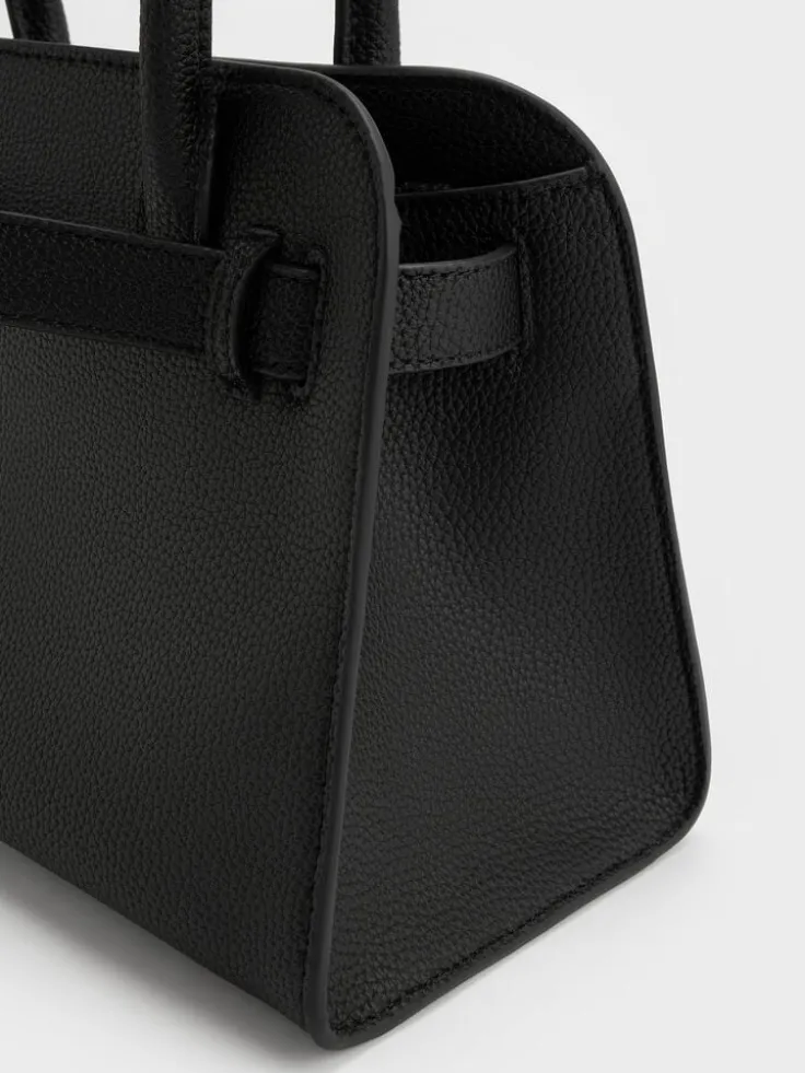 Aubrielle Belted Tote Bag