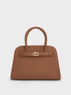 Aubrielle Belted Tote Bag
