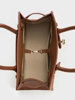 Aubrielle Belted Tote Bag