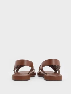 Audra Crossover Slingback Sandals