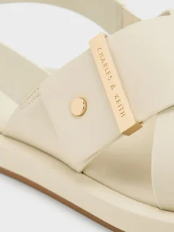 Audra Crossover Slingback Sandals