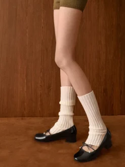 Barbara Patent Pearl-Bow Ballet Pumps