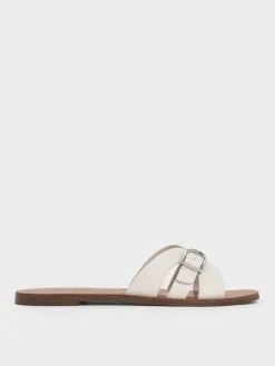 Belted Slide Sandals