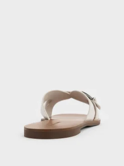 Belted Slide Sandals