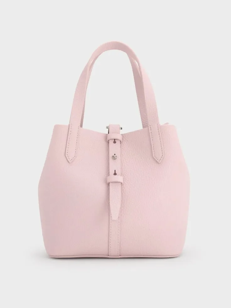 Beryl Belted Bucket Bag