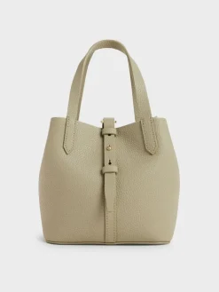 Beryl Belted Bucket Bag