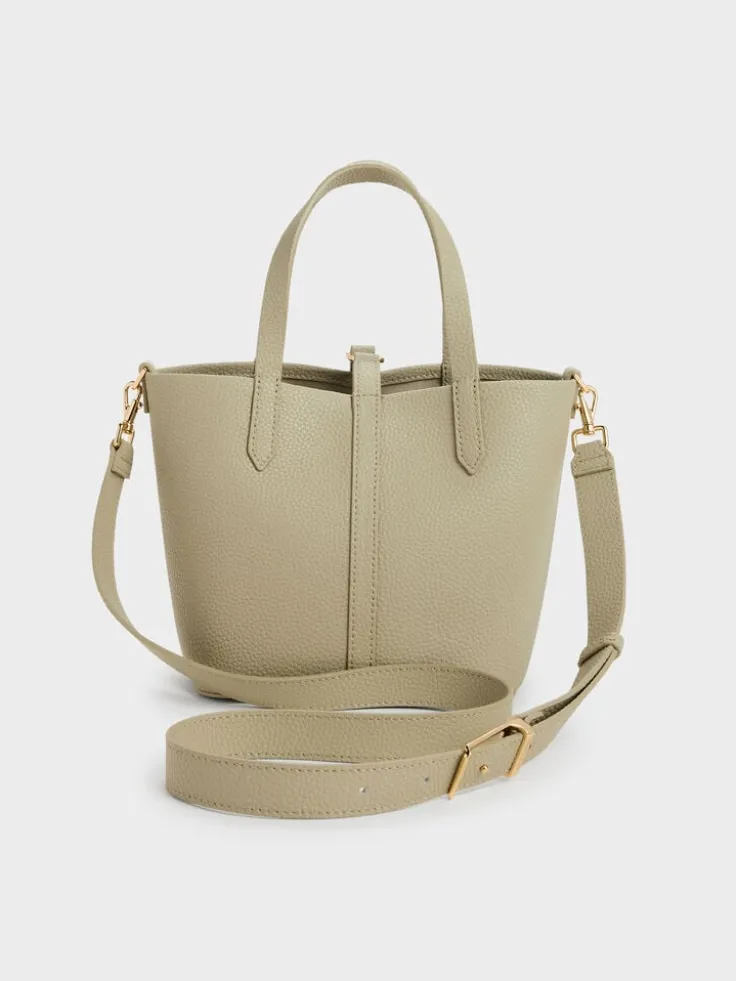 Beryl Belted Bucket Bag