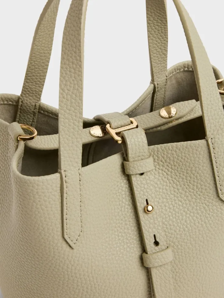 Beryl Belted Bucket Bag