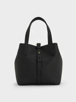 Beryl Belted Bucket Bag
