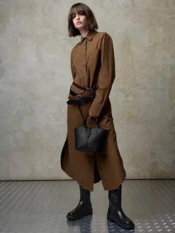 Beryl Belted Bucket Bag