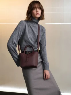 Beryl Belted Bucket Bag
