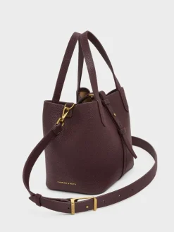 Beryl Belted Bucket Bag