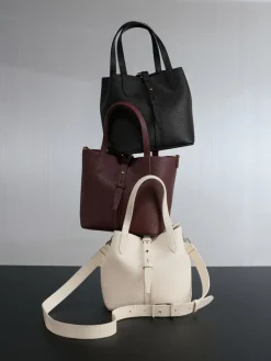 Beryl Belted Bucket Bag