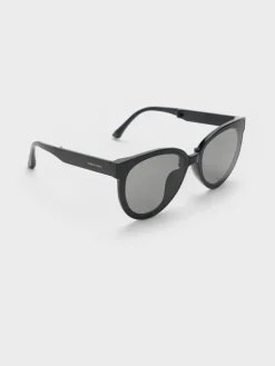 Brea Foldable Aviator Sunglasses