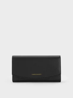 Briony Curved Flap Long Wallet