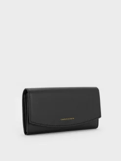 Briony Curved Flap Long Wallet