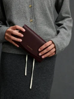 Briony Curved Flap Long Wallet