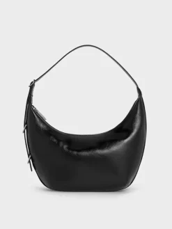 Bryna Curved Hobo Bag