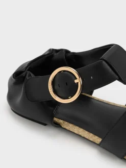 Caged Flat Espadrilles