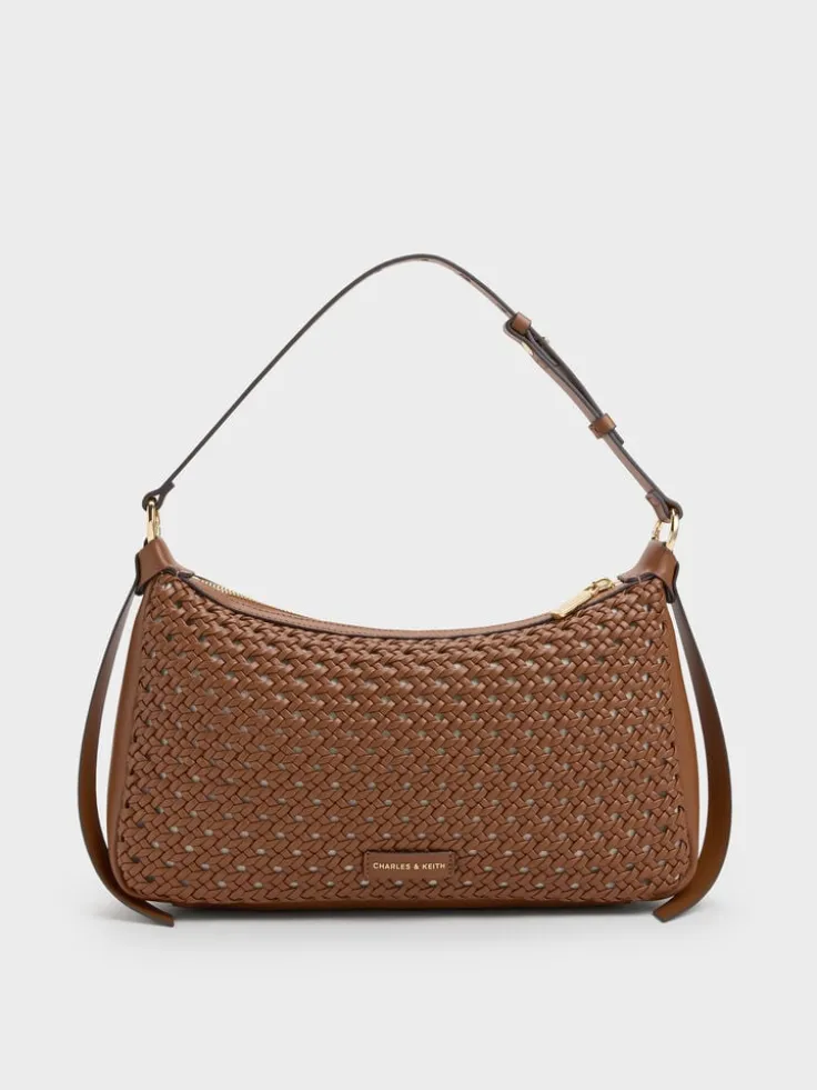 Calla Woven Shoulder Bag