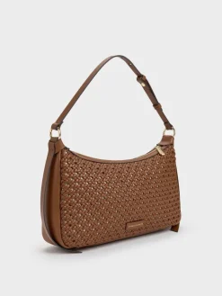 Calla Woven Shoulder Bag