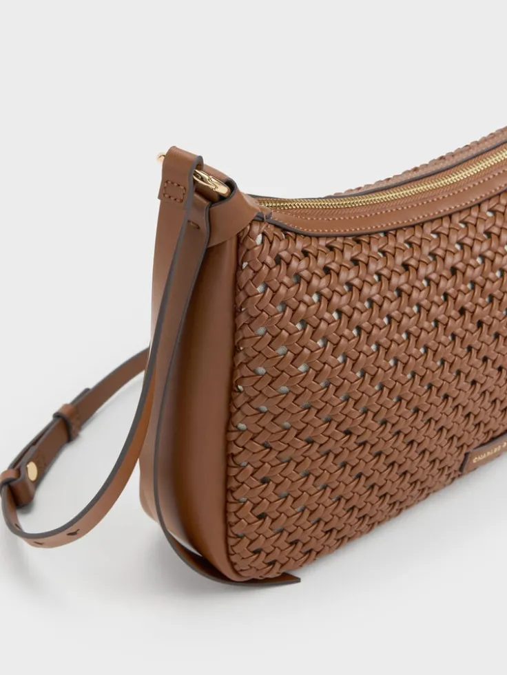 Calla Woven Shoulder Bag