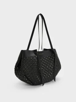 Calla Woven Tote Bag