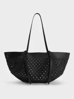 Calla Woven Tote Bag