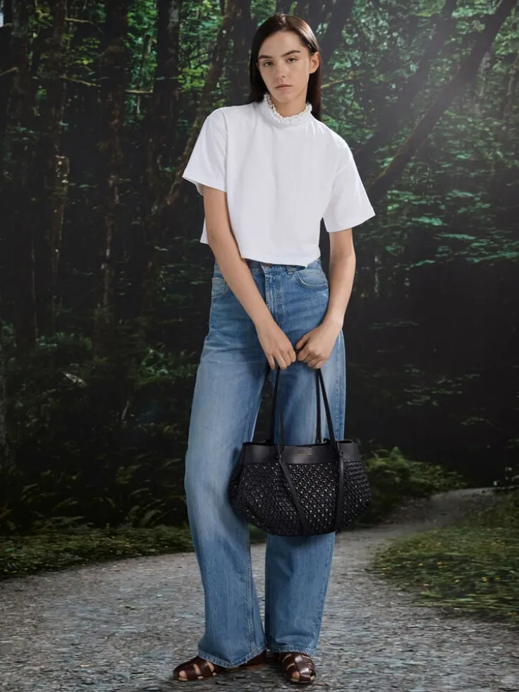 Calla Woven Tote Bag