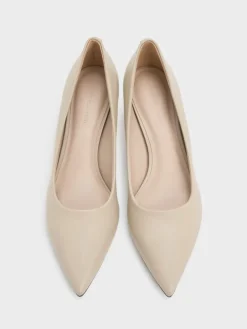 Cammie Metallic-Heel Pumps