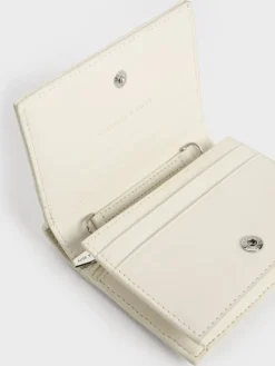 Cassia Quilted Wallet On Chain