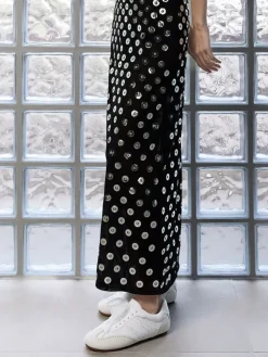 Cece Heart-Motif Sheer-Lace Sneakers