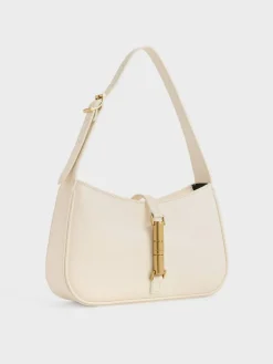Cesia Metallic-Accent Shoulder Bag