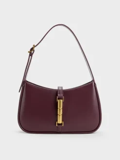 Cesia Metallic-Accent Shoulder Bag