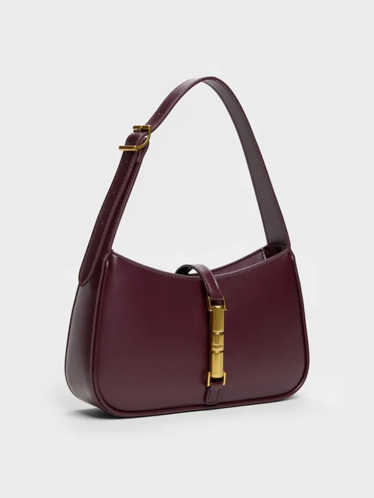 Cesia Metallic-Accent Shoulder Bag