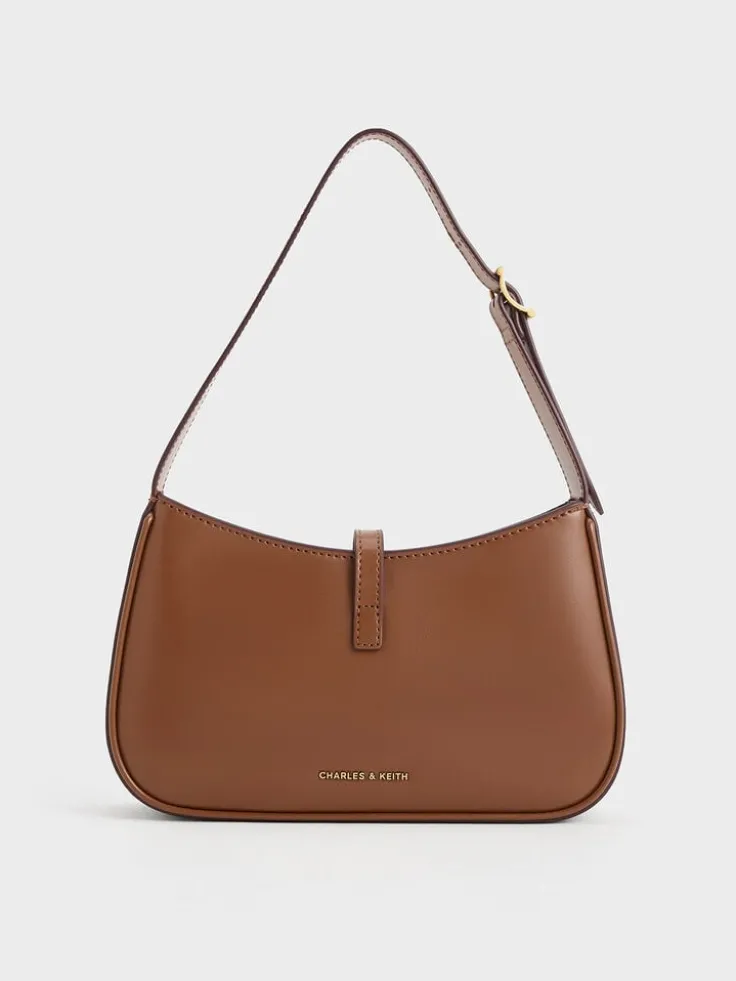 Cesia Metallic-Accent Shoulder Bag
